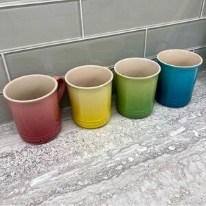 Le Creuset Mugs 🩷💛💚🩵 | Set of 4